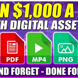 Earn $1,000 A Day With DIGITAL ASSETS Set Up Under 30 Minutes (EASY PASSIVE INCOME)