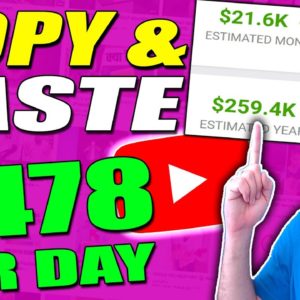 Copy & Paste Videos And Earn $478 Per Day (Full Tutorial Without Making Videos)