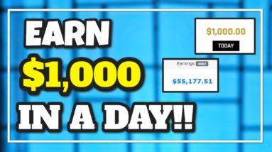 Earn $1,000 In a DAY, With PROOF!! Available Worldwide