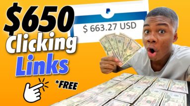 Get Paid $650 Paypal Money Just Clicking Links! *FREE* (Make Money Online)