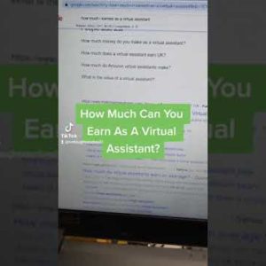 How To Earn Money Online As A Virtual Assistant #shorts