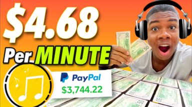 Update | Earn $4.68 Per Minute Just Listening to Music! (Make Money Online)