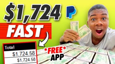 No MONEY? Get Paid $1,724 To Your PayPal FAST! *Free App* (Make Money Online)