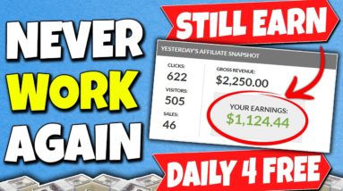 Do This & NEVER WORK AGAIN Earn $1,000's Daily With Short Clips & Affiliate Marketing (SUPER SIMPLE)