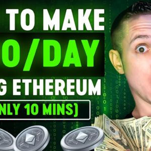 How To Make $100 Per Day MINING Ethereum 2022 Tutorial (EASY 10 Minute Setup Guide)