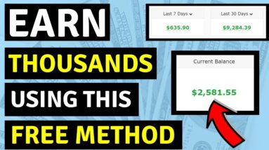 Earn Thousands Per Month With This Free Method To Earn Online