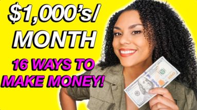 Online Business Ideas 2022! 16 Ways To Make Money!