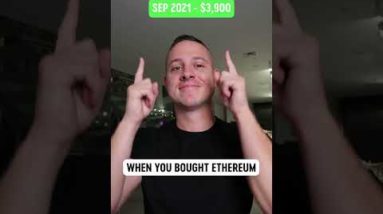 When You Bought Ethereum... #shorts