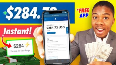 Get Paid $284.73 Instantly! *FREE APP* (Make Money Online 2022) | Michael Cove