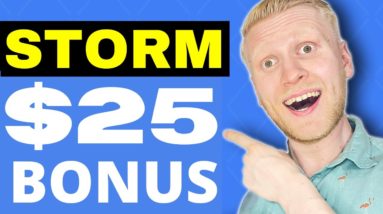 StormGain Promo Code 2022 for a $25 BONUS! (StormGain Referral Code)