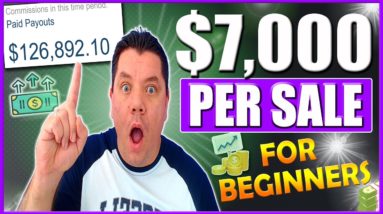 The Best High Ticket Affiliate Marketing For Beginners Strategy | $7,000 Per SALE 😱