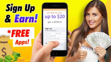 5 Apps That Pay REAL MONEY Just To Sign Up! (Earn $50.00) | Make Money Online 2022