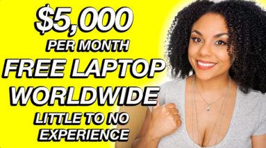 Work Remotely Little To No Experience, Free Laptop Available Worldwide!