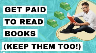 Get Paid To Read Books And KEEP THEM [Make Money From Home]