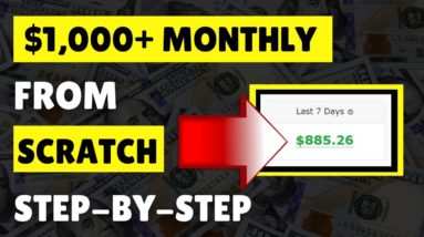 How To Start Affiliate Marketing - Earn $1,000 a Month FROM SCRATCH