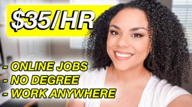 Work From Anywhere, No Degree Online Jobs 2022!