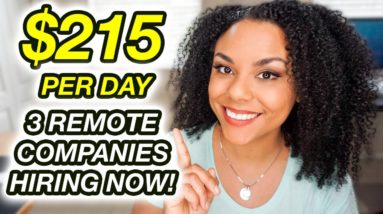 3 online Fully Remote Companies Hiring Workers 2022!