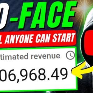 EASIEST  Way To Make Money on YouTube WITHOUT Showing Your Face ($30,000 MONTH)