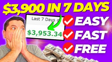 Easiest Way To Make PASSIVE INCOME With AFFILIATE MARKETING For FREE & Earn Over $3900/Wk