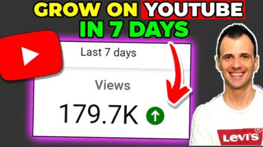 How to Grow Your YouTube Channel Fast in 2022 - In Just 7 Days