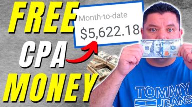 Earn $1,400 A Week On AUTOPILOT With a CPA Marketing FREE Traffic Method Using A Free CPA APP