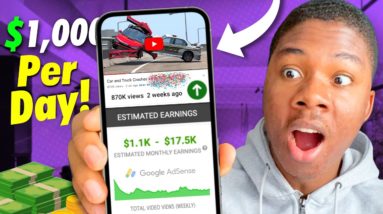 Earn $1,000 Every 24 Hours On Youtube Even As A Beginner! (Make Money Online 2022)