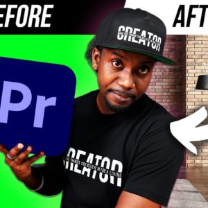 How To Green Screen In Premiere Pro (The EASY Way)