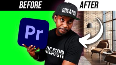 How To Green Screen In Premiere Pro (The EASY Way)