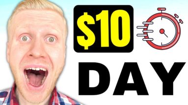 Earn Money Online: $10 a Day NOW (How to Make Money Online in 2 STEPS)