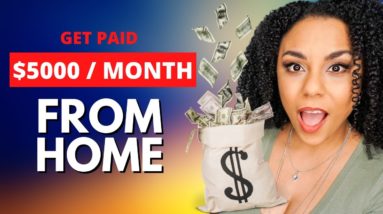 Earn $5000 Per Month Work From Home Job Available Now! High Paying Full Time Virtual Job!