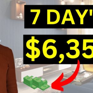 Earn $6352 In 7 Days Using This SIMPLE Method To Earn Online