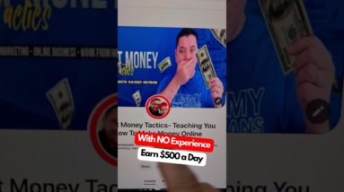 Make $500 a Day Online With NO Money or Experience!