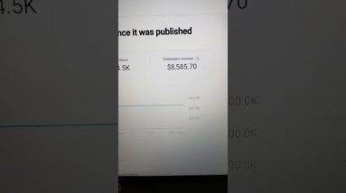 This is how much YouTube payed me for a video with over 475,000 views