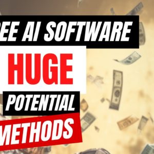 Use This FREE AI Software To Earn Money Online