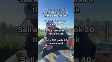 How To Make 6 Figures This Year!