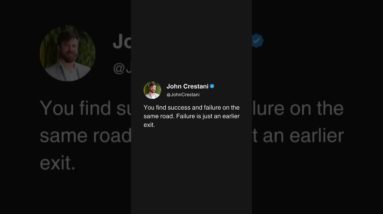 Remember This About Success