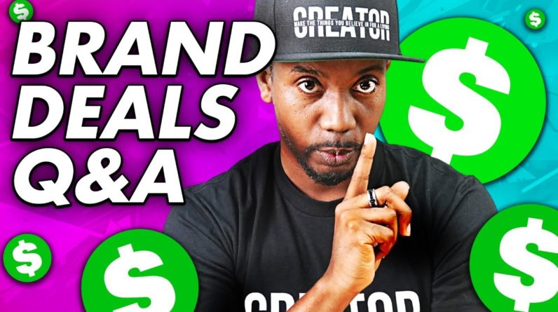 YouTube Brand Deals, UGC and Sponsorship Q&A