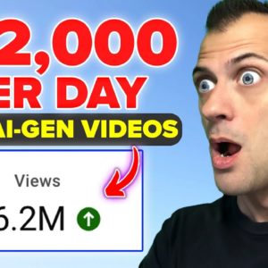 Make $12,000 a Day with AI-generated Videos FOR FREE | How to Make Music Marble Ball Videos