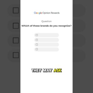 Best Survey Apps for Money: Google Opinion Rewards